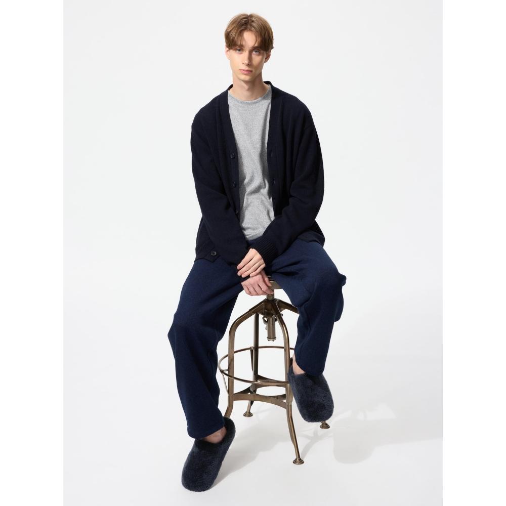 Uniqlo Япония Пушистые флисовые домашние тапочки