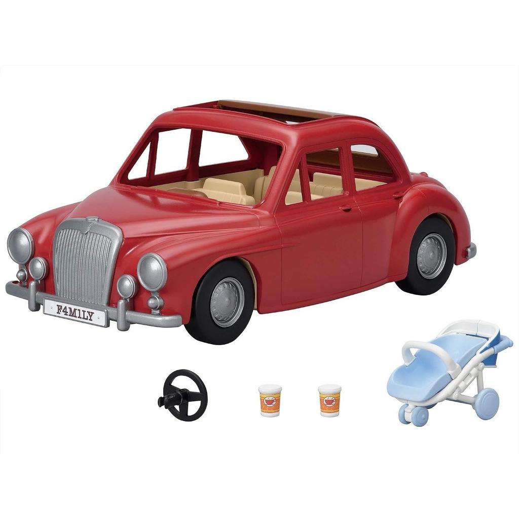 Sylvanian Families Vehicle Fun Outing Family Car V-05 ST Mark Certification Ages 3 Up Toy Dollhouse EPOCH