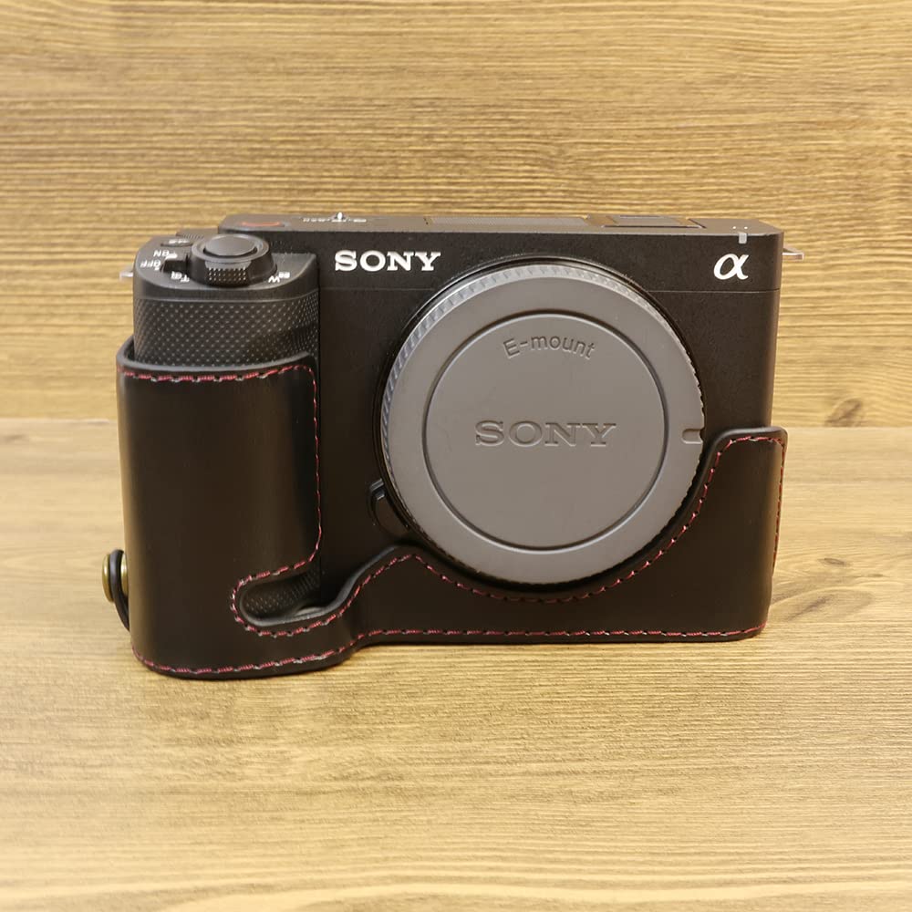 SIUTATDSH Чехол для камеры из искусственной кожи, подходит для SONY Sony ZVE1 Чехол-подкладка Чехол для камеры, устойчивый к землетрясениям, может быть установлен на а аккумулятор может быть установлен на ZV-E1