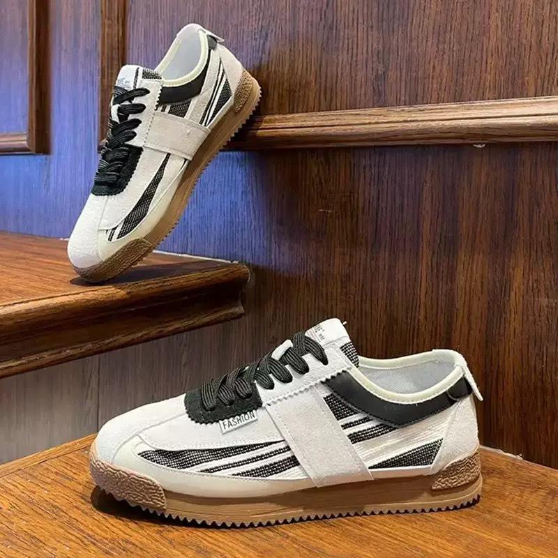 Мужская обувь 2025 весна и лето новая дышащая повседневная моральная тренировка обувь Форреста Гампа корейская версия универсальная цветовая гамма высокой ценности