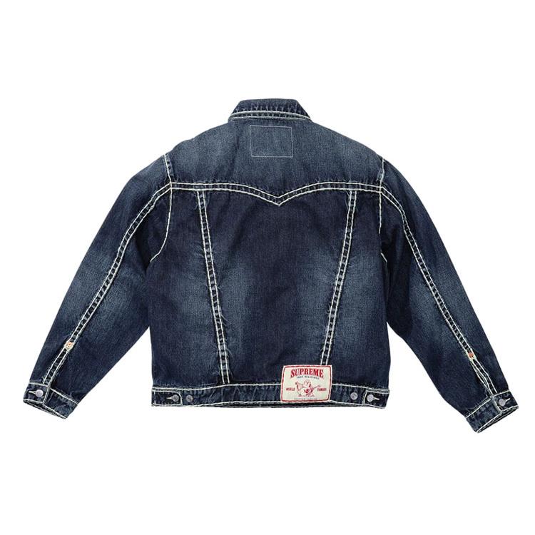 Supreme Джинсовая куртка-тракер True Religion SUP-FW21-214