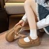 Fashion Japanese Style Lolita Platform Women's Shoes Mary Jane Ladies Pumps with Medium Heels Round Toe Gothic On Offer Genuine Mark 39
