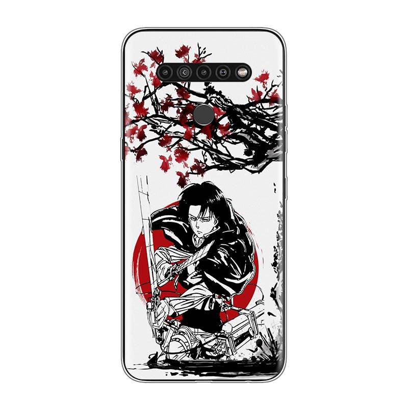 Японское красное солнце аниме для LG V60 V50S V50 G8X G8S G8 G7 ThinQ 5G K61 K51S K41S K30 K20 Q60 Q9 Мягкий чехол для телефона