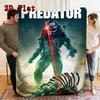 Predator 2D Flat Pattern Flannel Blanket High quality All Seasons Warmth and Comfort Perfect for Christmas Gifts.SMT0917043