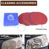 Automotive Headlight Care Tool Headlamp Polish Tool Kit  Workshop Automotive Care Tool Liquid Polymer Evaporator