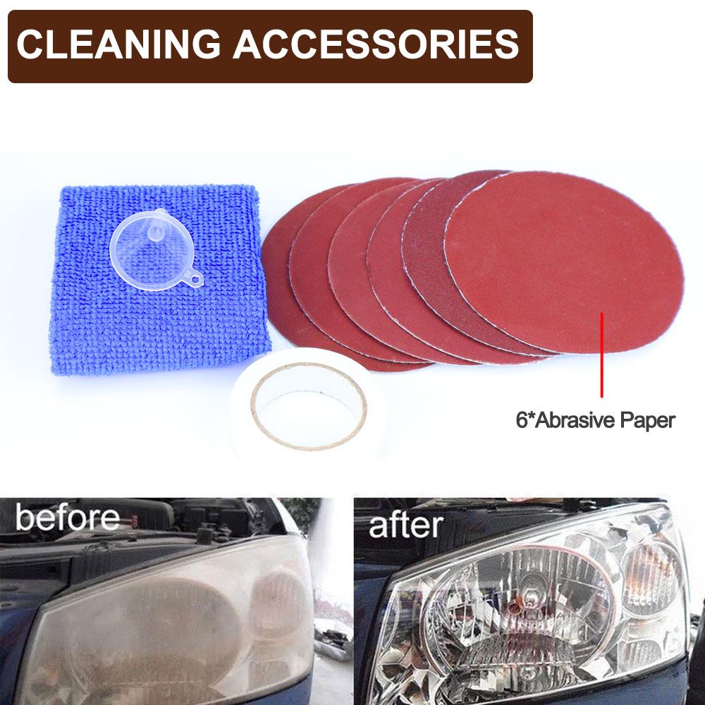 Automotive Headlight Care Tool Headlamp Polish Tool Kit  Workshop Automotive Care Tool Liquid Polymer Evaporator