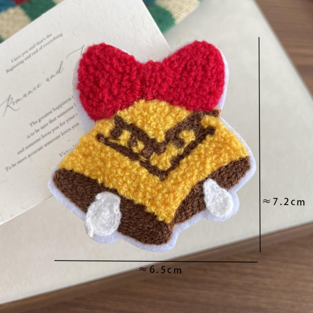 Creative Polar Bear Christmas Hair Clip Snowman Stocking Plush Xmas Barrettes Reindeer Snowflake Santa Claus Hairpin Christmas