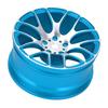 4PCS RC Wheel Hubs Replacement for MN128 MN86 G500 1 12 Aluminium Alloy RC Car Wheel Rim Hub Blue