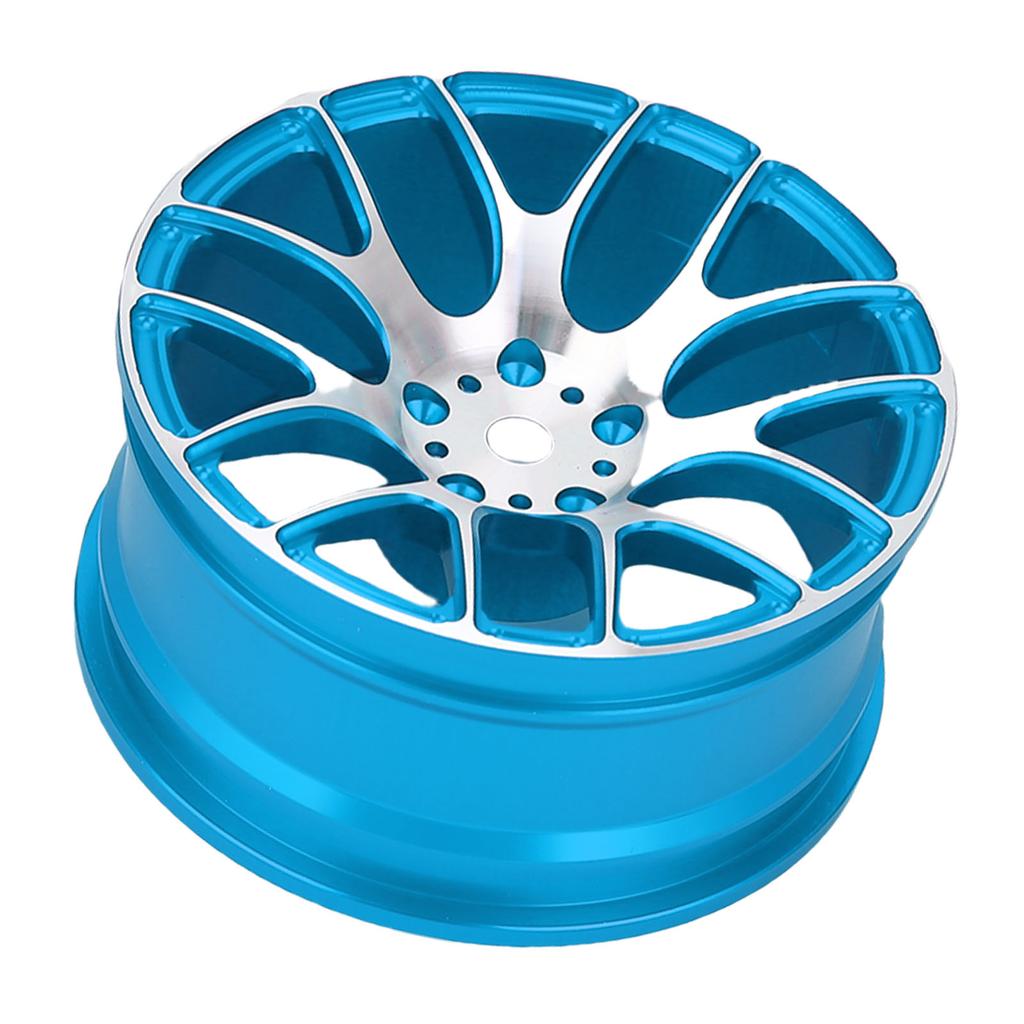 4PCS RC Wheel Hubs Replacement for MN128 MN86 G500 1 12 Aluminium Alloy RC Car Wheel Rim Hub Blue