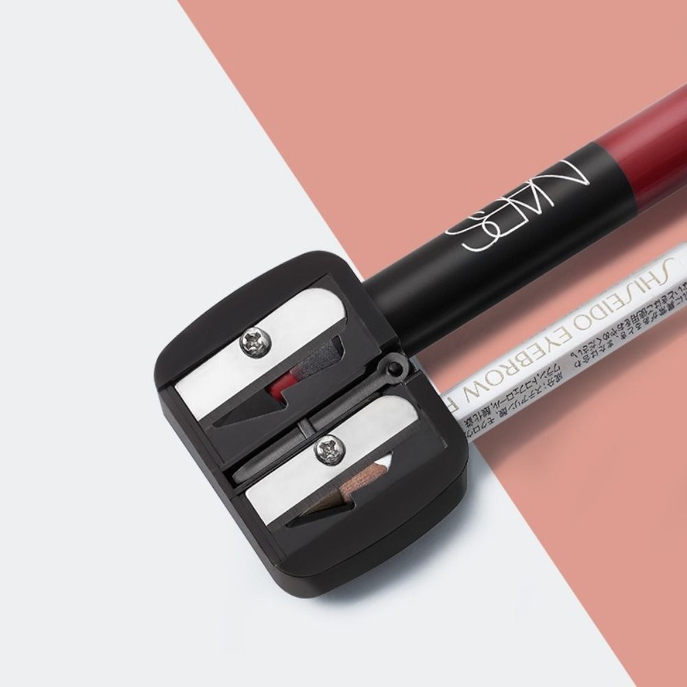 2 шт. пластиковая точилка для карандашей для бровей, классическая заточка, тонкие инструменты, инструмент для макияжа