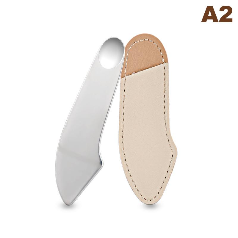 Лопатка из нержавеющей стали для тонального крема, маски и крема для глаз, многофункциональный набор инструментов для скребков для лица из металла для красоты и ухода за кожей