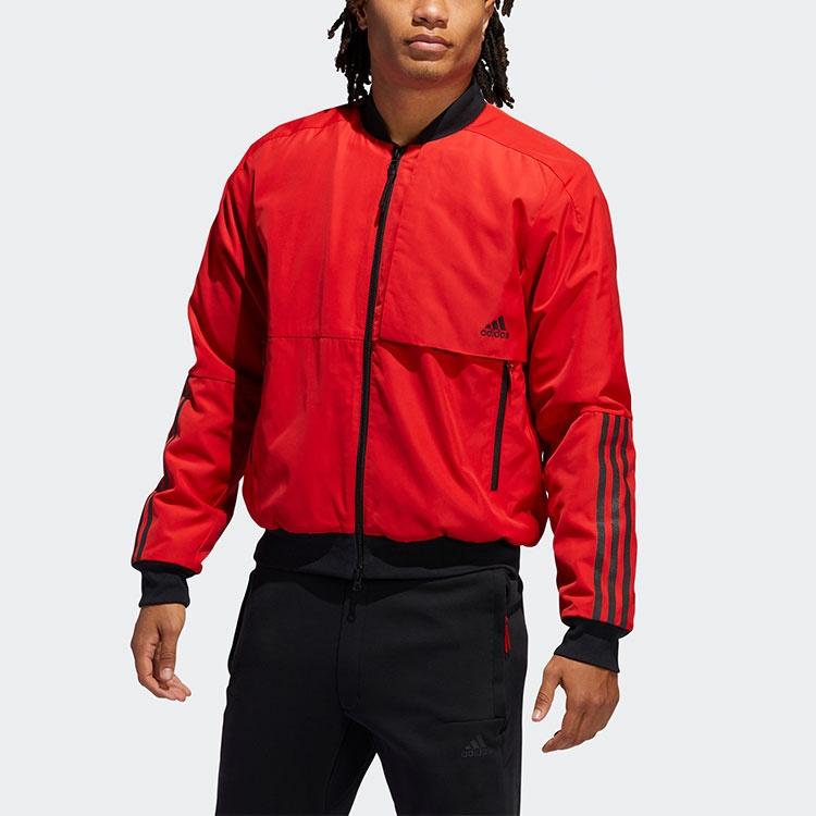adidas Mic Jkt Bomb Series Pattern Jacket Red Men's GG0765