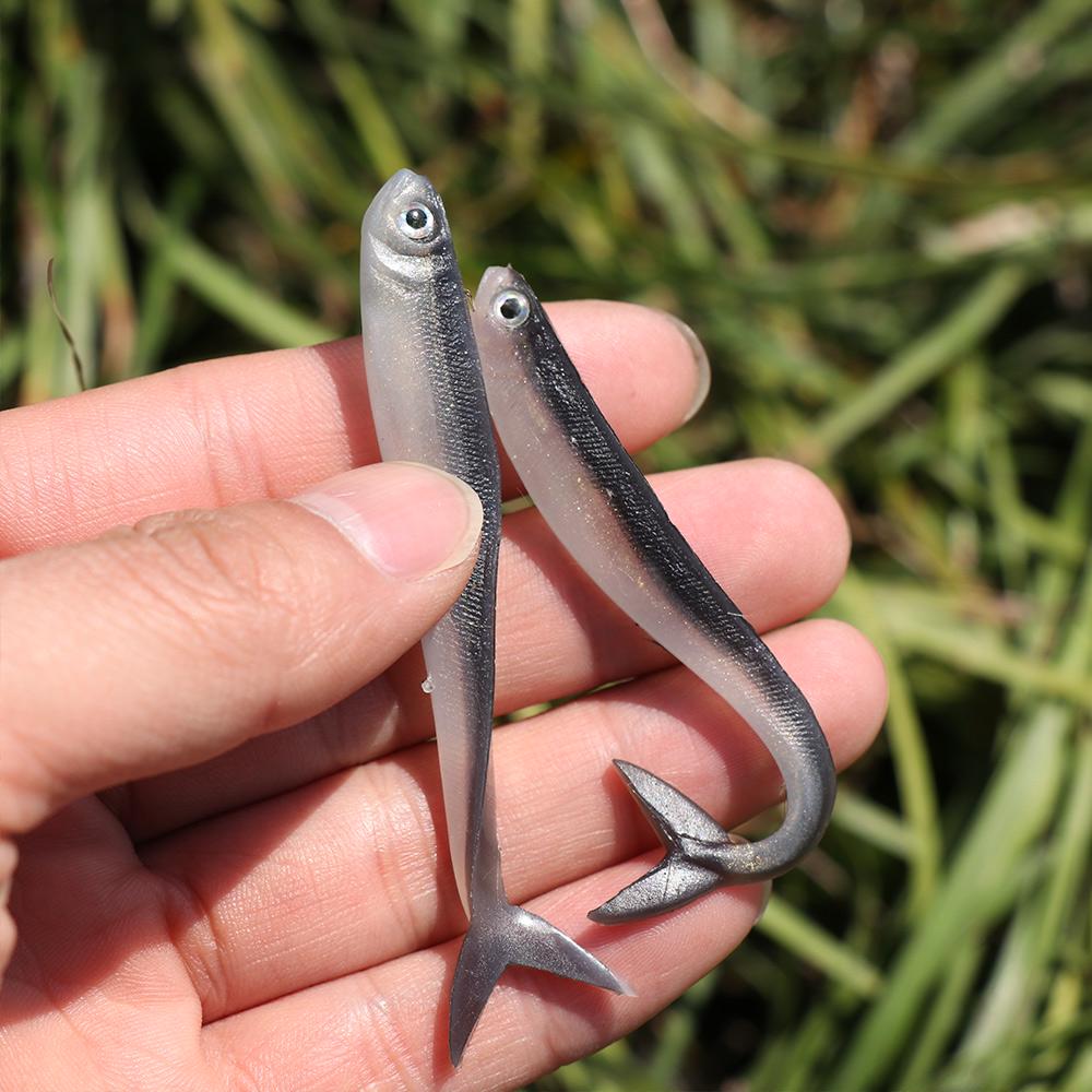 10шт Zachte Garnalen Worms Vis Lokken Силиконовые воблеры Visgerei Jigging Maden Vissen Aas