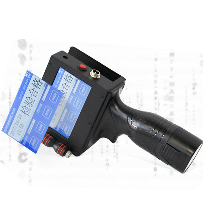 Мобильный портативный ручной струйный ручной термоструйный принтер для логотипа/срока годности/кода партии/серийного номера/этикетки/штрих-кода/Qr-кода