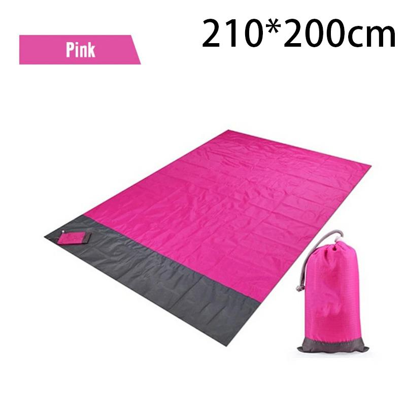 Outdoor Waterproof Pocket Beach Mat Portable Folding Beach Blanket Camping Picnic Mat