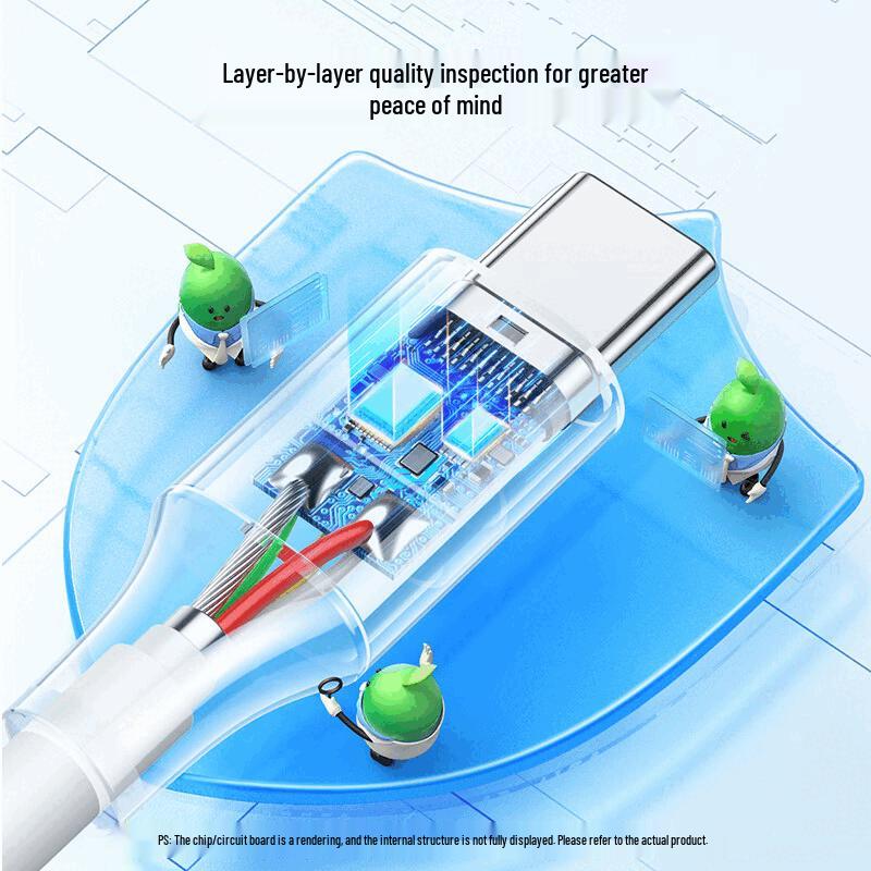 Ugreen Кабель US303 Type-C 100W 6A для быстрой зарядки