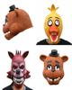 Взрослая латексная маска на голову Five Nights At Freddy's в стиле Фредди Чики Бонни Фокси