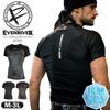 EVEN RIVER Ice Compression Neo Crew Neck Short Sleeve Spring/Summer Jacket, Black, GTX05 05, Size M