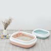 Cat Litter Box Cat Dog Tray with Scoop 1 Set Excrement Training Sand Litter Box Anti-Splash Dog Toilet Pet Toilet Bedpan