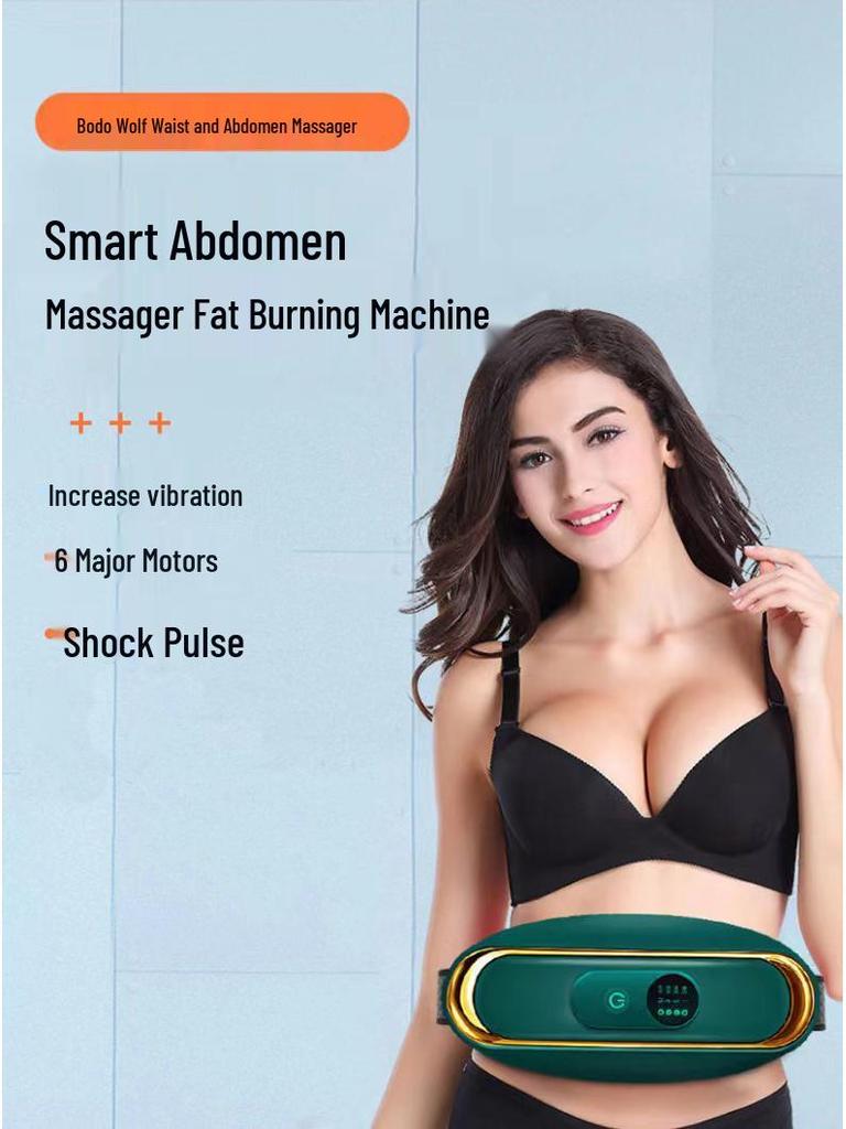 Пояс для абдоминального массажа Lux для трансграничной торговли: Офисное и домашнее устройство для разминания живота