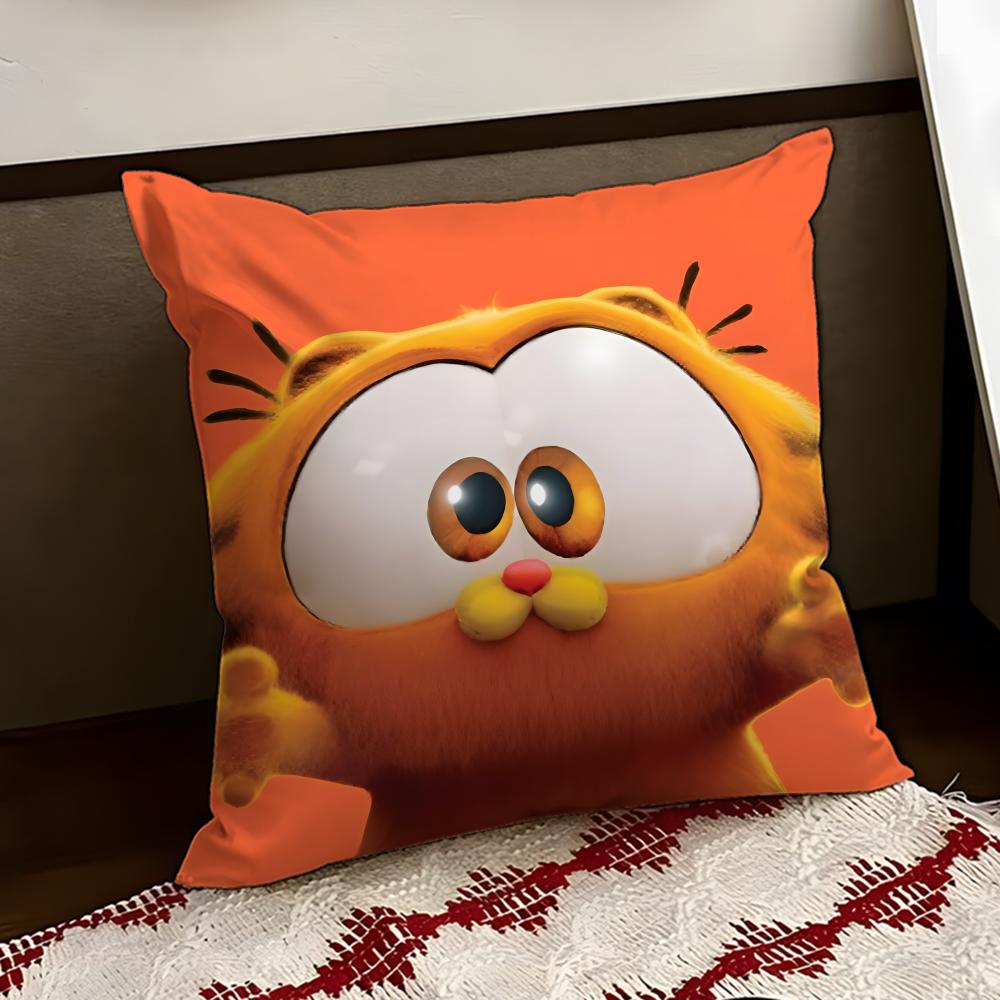 Garfield Cushion Cover Reversible Soft Durable Pillow Cover Home  Car MultiScene Use for Daily Comfort