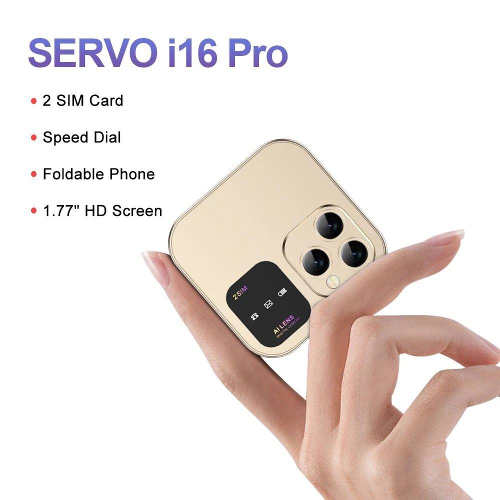 I16Pro Мини-раскладной мобильный телефон 2SIM-карты Женский раскладной мобильный телефон Маленький раскладной мобильный телефон