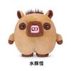 38CM Genuine Chunky Fuggs Series Plush Dolls Squishy Giant Series Ugly Funny Monster Trendy Toys Gift Round and Chubby