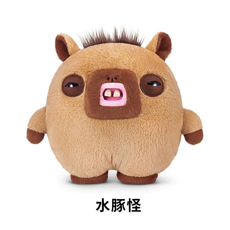 38CM Genuine Chunky Fuggs Series Plush Dolls Squishy Giant Series Ugly Funny Monster Trendy Toys Gift Round and Chubby