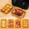 Large Rectangle Air Fryer Disposable Paper Liner Nonstick Airfryer Parchment Special Baking Paper for 2-10QT Cooking Basket