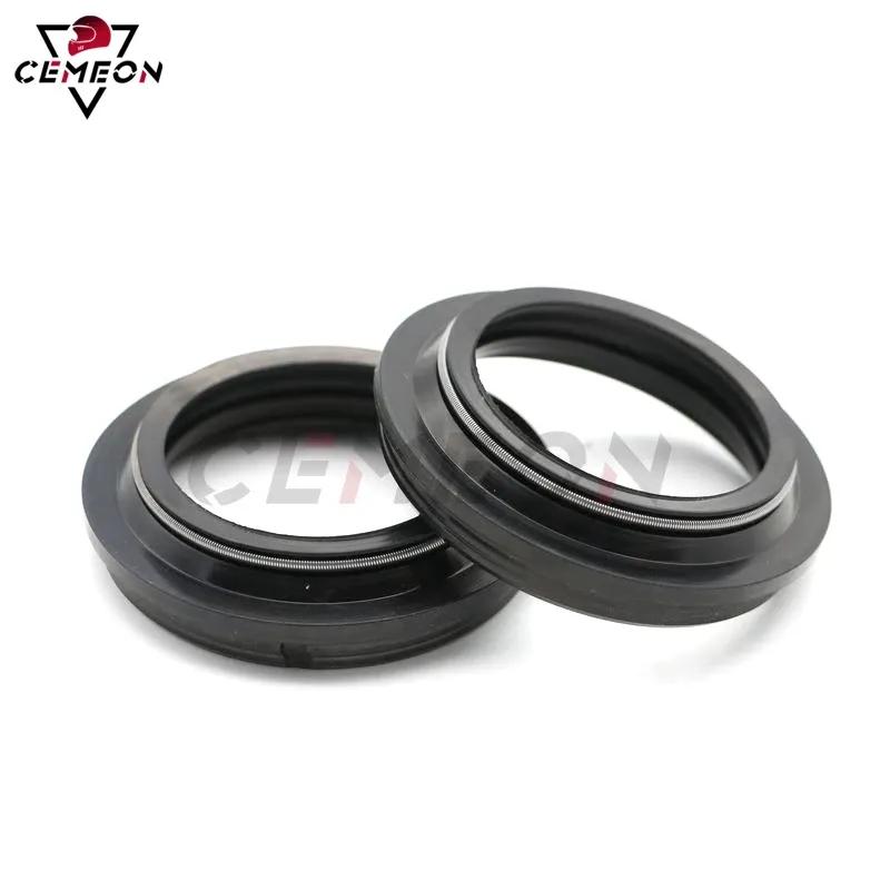 41X52.2X11 Fork seal For BMW F650CS Scarver 02-05 F800GS 09-11 Motorcycle front shock absorber front fork oil seal and dust cap