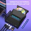 Внешний CD/DVD-резак USB 3.0 со считывателем SD-карт и оптическим приводом