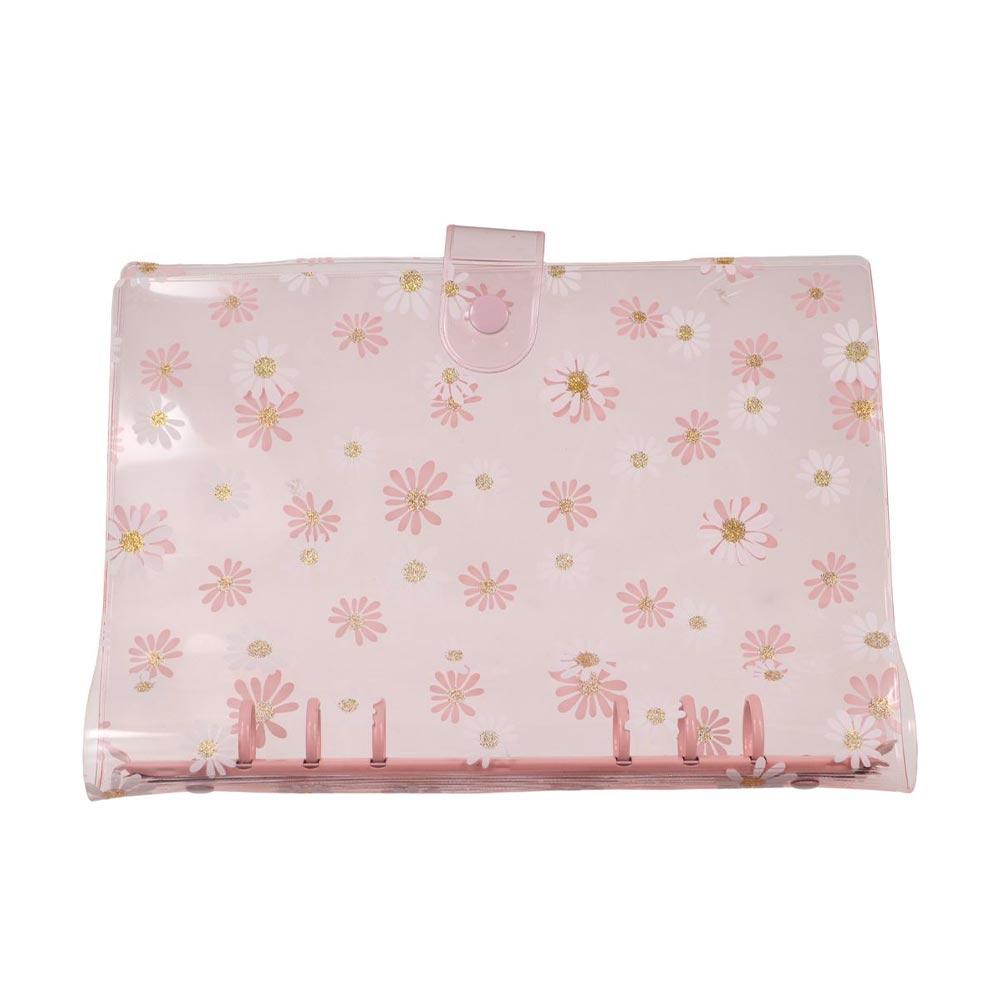 Дневник на кольцах Обложка для блокнота «Ромашка» Блокнот на кольцах «Ромашка» Литературный органайзер Обложка на кольцах Папка для файлов