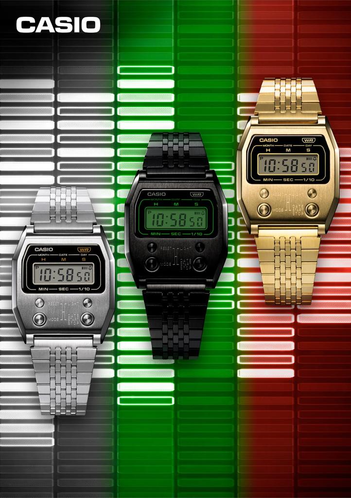 Casio Classic Premium Series Gold Watch A1100G-5JF