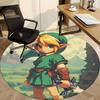 1pc Legend Zelda Office Round Area Rug, Under Office Chairs Bedroom Living Room Home Decor, Room Decoa1016240