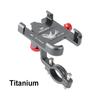 Bike Motorcycle Phone Holder Aluminum Handlebar Phone Mount Adjustable Non-Slip