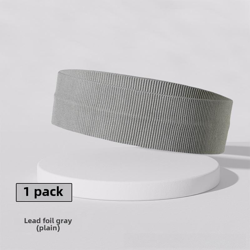 Унисекс-повязка на голову с вышивкой, впитывающая пот, для занятий спортом, бега, фитнеса и йоги