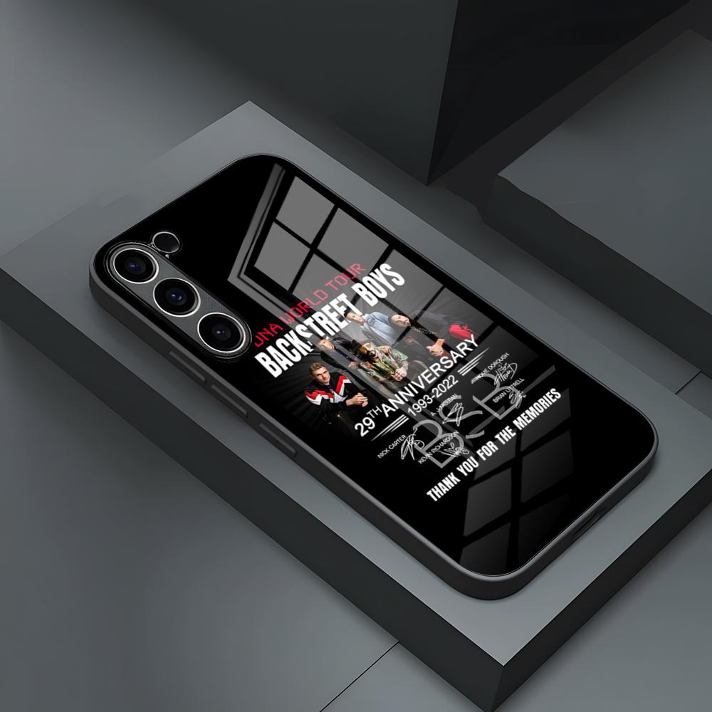 Чехол для телефона Backstreet Boys Band BSB Для S23 Samsung S24 S25 Ultra S22 S20 Fe S21 Plus A54 A34 A24 A53 A16 A14 Стеклянная крышка
