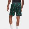 Nike Alumni Nigeria Team Feather Print Casual Shorts Men Bottoms Green CU1408-364