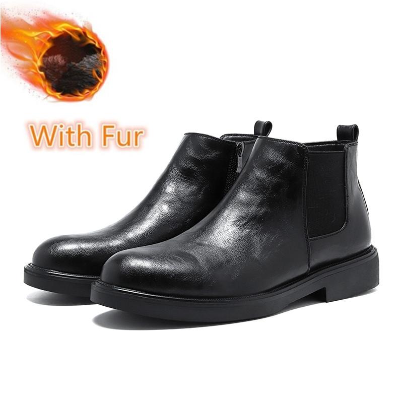 Мужские кожаные модные ботинки с высоким верхом, роскошный бренд для мужчин, мотоциклетные ботинки, классические мужские удобные ботинки-дезерты