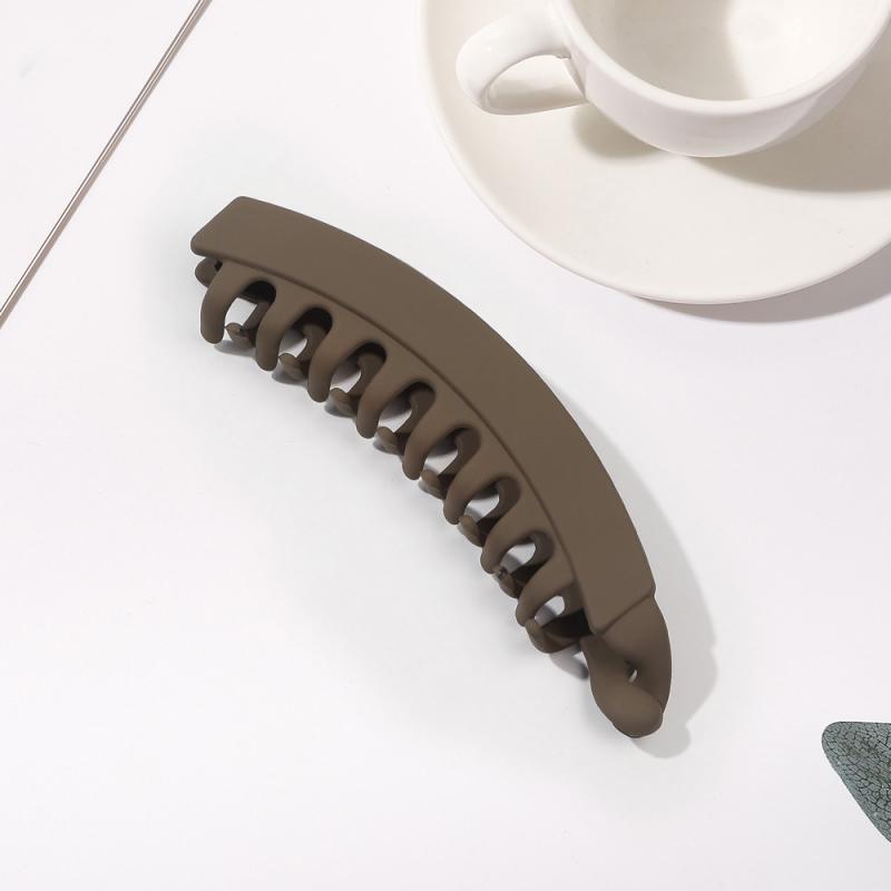 5 штук банановых заколок для волос, 5-дюймовая большая банановая заколка для тонких густых волос, нескользящие банановые заколки для женщин