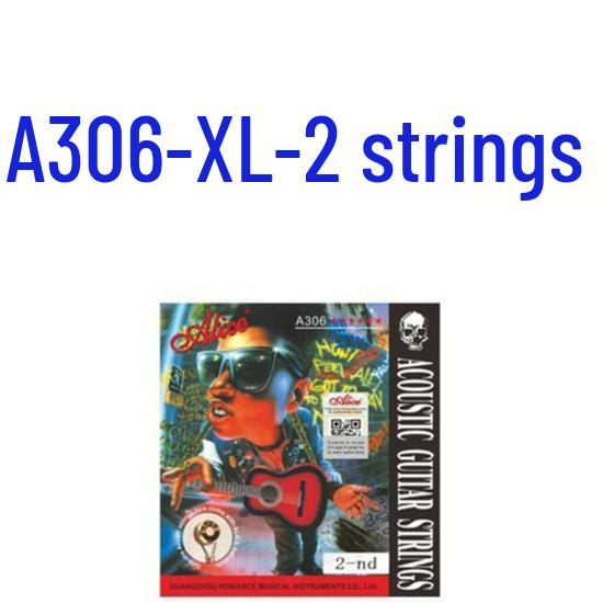 Alice A306SL/A306XL Acoustic Guitar Strings Set (1 to 6)