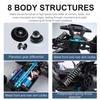 2.4G Remote Control High-Speed Off-Road Pickup Truck with Lights, Speed Up To 38KM/H, Stepless Speed Change Model Car.