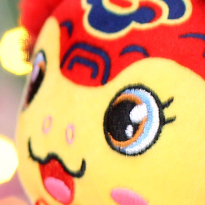 Год Змеи Маскот Плюшевые Игрушки Китайский Стиль Куклы Змеи Подарки для Мероприятия Компании Новогодний Подарок Зодиакальная Змея