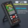 MT02/MT03 Rechargeable Digital Multimeter TRMS Auto Ranging AC/DC Voltage Current Resistance Continuity Temp Capacitance Tester