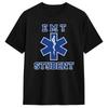 Harajuku T-Shirt Beach EMT Student Leisure T Shirts  100 Cotton Tee Shirt for Couple Y2K Funny Print Short Sleeve Tops