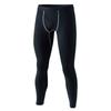 Otafuku Gloves Body Toughness Warm Compression Power Stretch Long Tights Size L Open-Front JW-165 Black,