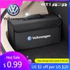 2026 Hot For Volkswagen VW Portable Car Trunk Storage Box Foldable Organizer Accessories For VW GTI Polo Golf Passat Tiguan Arte