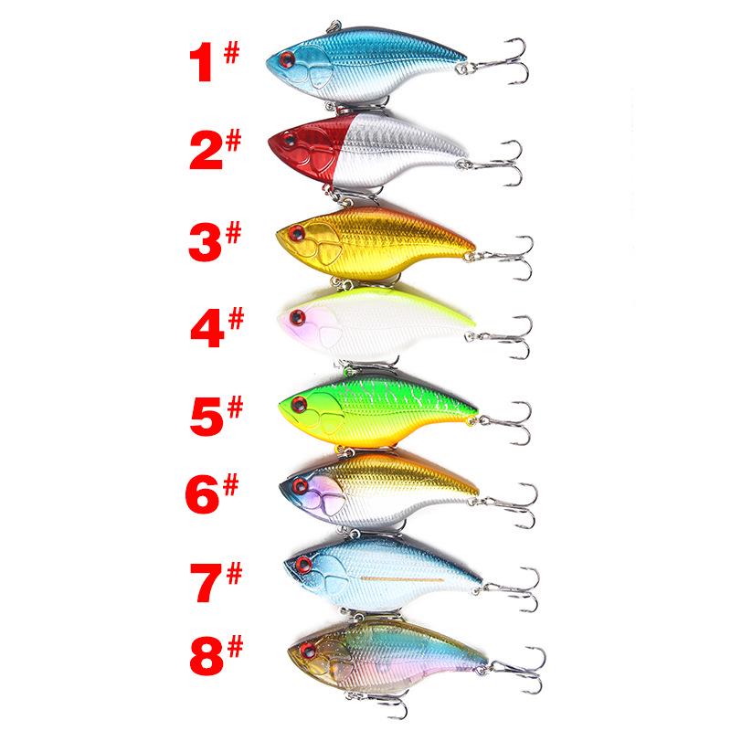 Luya Bait Vib 18.8g/7cm Far Throwing Simulation Plastic Bait Hard Bait Fake Bait, Freshwater Fishing Gear Products