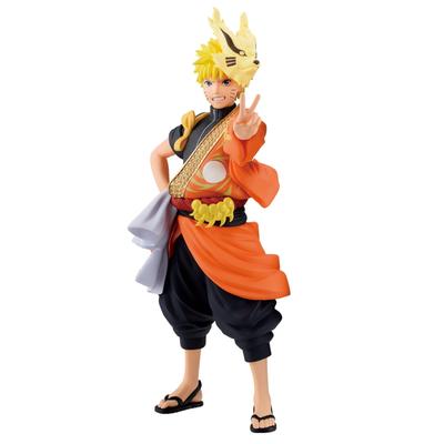 BANPRESTO Наруто Узумаки Наруто Фигурка ТВ Аниме 20-я годовщина Костюм Прибл.. 16см