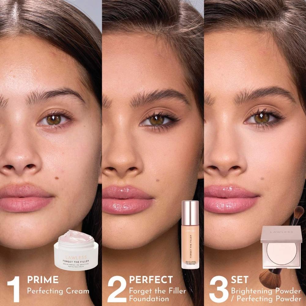 Lawless Forget The Filler Skin Plumping Line Smoothing Foundation 1 Oz   30 Ml 1f Very Fair With Cool Neutral Undertones
